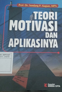 Image of Teori Motivasi Dan Aplikasinya
