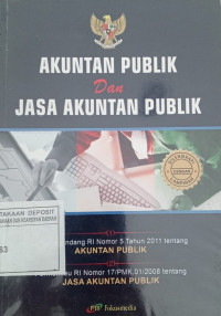 Image of AKUNTAN PUBLIK Dan JASA AKUNTAN PUBLIK