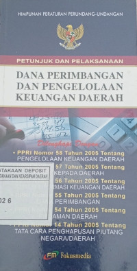 Image of DANA PERIMBANGAN DAN PENGELOLAAN KEUANGAN DAERAH