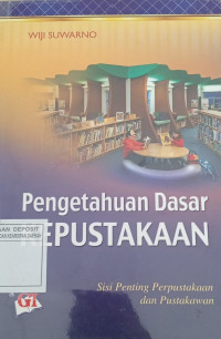 Image of Pengetahuan Dasar Kepustakaan