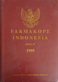 Image of FARMAKOPE INDONESIA