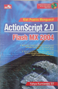 Image of KIAT PRAKTIS MENGUASAI ACTIONSCRIPT 2.0 FLASH MX 2004