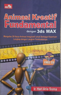 Image of ANIMASI KREATIF FUNDAMENTAL DENGAN 3DS MAX