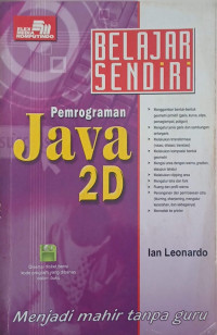 Image of PEMROGRAMAN JAVA 2D