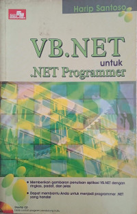Image of VB. NET UNTUK .NET PROGRAMMER