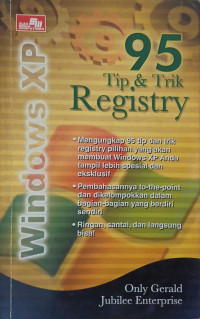 Image of 95 TIP & TRIK REGISTY WINDOWS XP