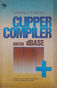 Image of CLIPPER COMPILER UNTUK DBASE