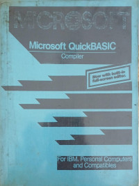 Image of MICROSOFT QUICK BASIC COMPILER