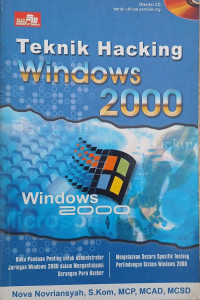 Image of TEKNIK HACKING WINDOWS 2000