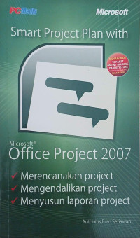 Image of SMART PROJECT PLAN WITH MICROSOFT OFFICE PROJECT 2007