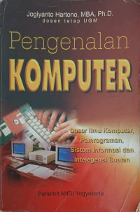 Image of PENGENALAN KOMPUTER
