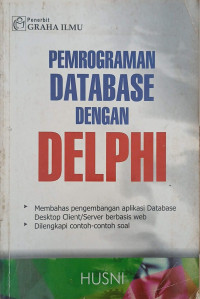 Image of PEMROGRAMAN DATABASE DENGAN DELPHI