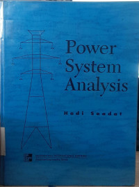 Image of POWER SYSTEM ANALYSIS