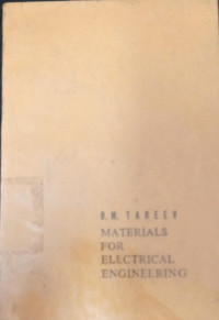 Image of Materials for electrical engineering