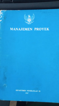 Manajemen proyek