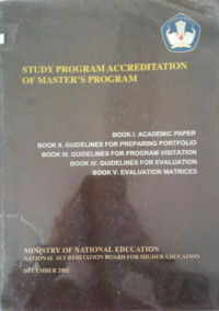 Image of STUDY PROGRAM ACCREDITATION OF MASTER'S PROGRAM