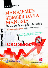 Image of MANAJEMEN SUMBER DAYA MANUSIA Mencapai Keunggulan Bersaing