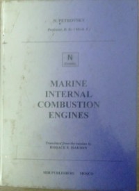 Image of MARINE INTERNAL COMBUSTION ENGINES