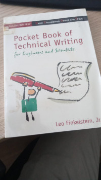 Image of pocket book of techinical writing for enginners and scirrntists