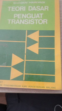 Image of TEORI DASAR PENGUAT TRANSISTOR