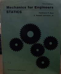 Image of mechanics for engineers statics