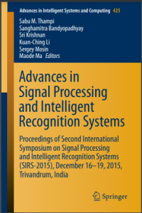 Advances in Intelligent Systems and Computing