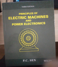 Principles of electric machines and power electronics