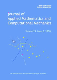 Image of JOURNAL OF APPLIED MATHEMATICS AND COMPUTATIONAL MECHANICS JAMCM VOLUME 23 ISSUE 2 2024