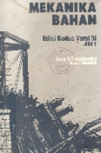 Image of MEKANIKA BAHAN EDISI KEDUA VERSI S1 JILID 1