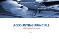 ACCOUNTING PRINCIPLES