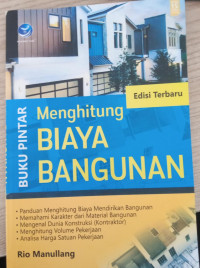 Image of Buku pintar menghitung biaya bangunan