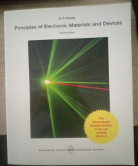 Principles of Electronic Materials and Devices