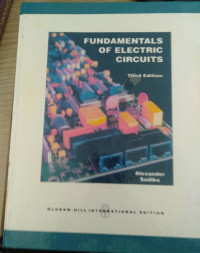 Image of FUNDAMENTALS OF ELECTRIC CIRCUITS