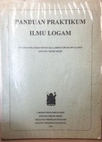 Image of panduan praktikum ilmu logam