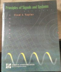 Image of Principles of signals and systems