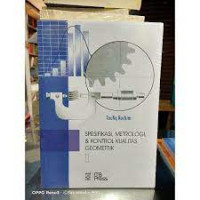 Image of SPESIFIKASI, METROLOGI, & KONTROL KUALITAS GEOMETRIK 1