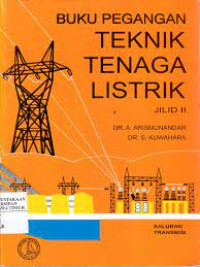 Image of BUKU PEGANGAN TEKNIK TENAGA LISTRIK JILID II