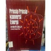 Image of PRINSIP-PRINSIP KONVERSI ENERGI, 1987