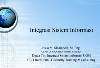 Image of Integrasi Sistem Informasi