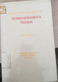 Kunci/ Penyelesaian Soal- Soal Termodinamika Teknik