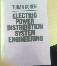 ELECTRIC POWER DISTRIBUTION SYSTEM ENGINEERING