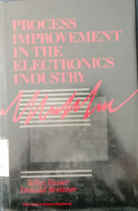 Image of PROCESS IMPROVEMENT IN THE ELECTRONICS INDUSTRY