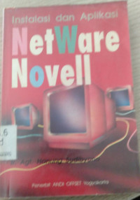 Image of Instalisasi dan Aplikasi Net Ware Novel