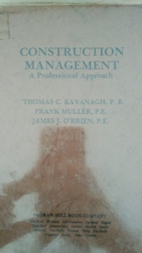 Image of CONSTRUCTION MANAGEMENT