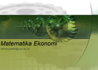 Image of Matematika Ekonomi