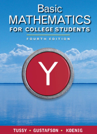 Image of BASIC
MATHEMATICS
FOR COLLEGE
STUDENTS