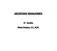 AKUNTANSI MANAJEMEN