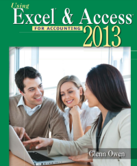 Using
Excel®

& Access®
Excel & Access

Glenn Owen
Allan Hancock College

Australia Brazil Japan Korea Mexico Singapore Spain United Kingdom United States
FOR ACCOUNTING 2013