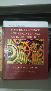 Image of Materials Science and Engineering : An Introduction