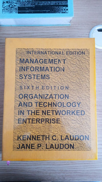 INTERNATIONAL EDITION MANAGEMENT INFORMATION SYSTEMS